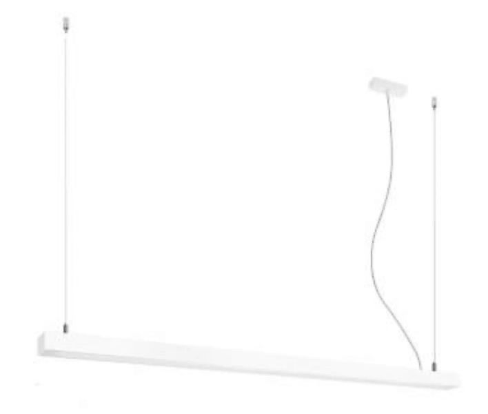 LED Hängelampe Weiß 150 cm groß blendarm 4000 K günstig online kaufen