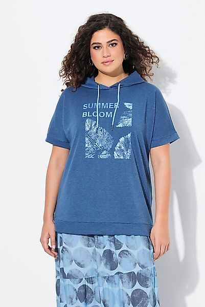 Ulla Popken Sweatshirt Hoodie Sommermotiv Oversized günstig online kaufen