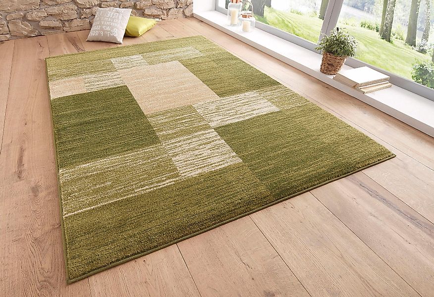 my home Teppich "Melvin" rechteckig 8 mm Höhe schön weich, Kurzflor Teppich günstig online kaufen
