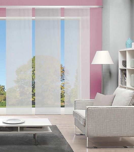 Vision S Schiebegardine "3ER SET ROM" Paneelwagen 3 Stk. tlg. HxB: 260x60, günstig online kaufen