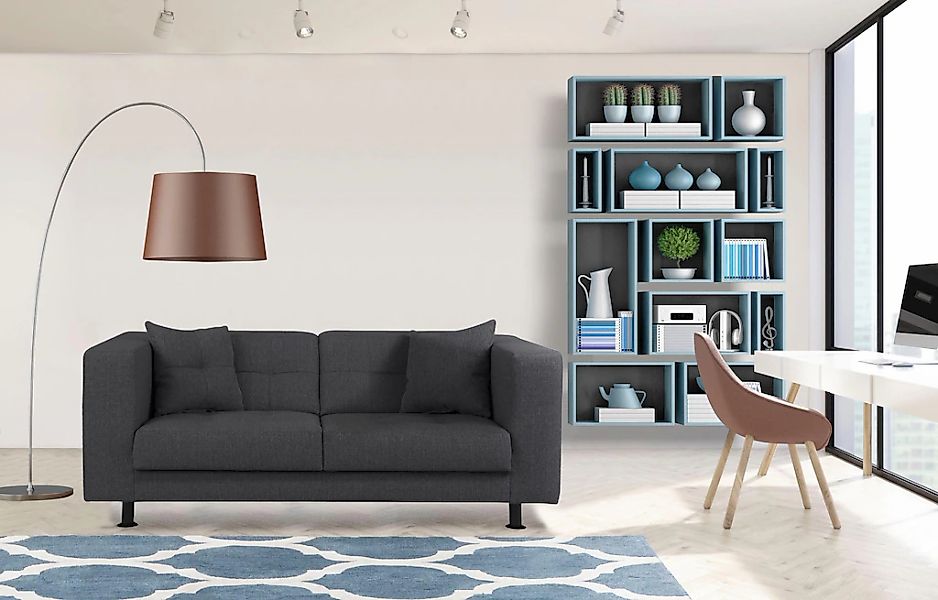 Home affaire 2-Sitzer "Bengo" mit Steppung im Sitz- und Rückenbereich, incl günstig online kaufen