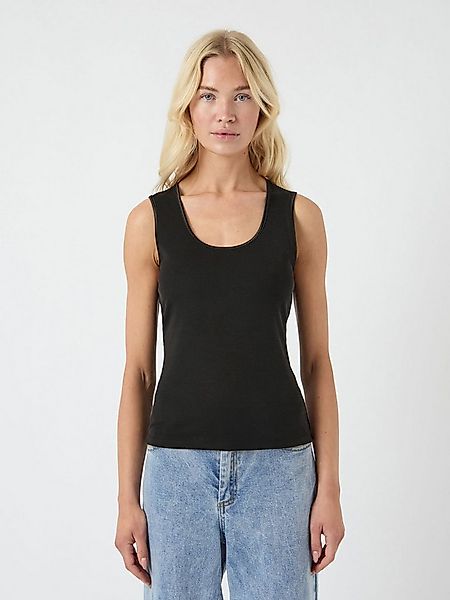 Y.A.S Tanktop YASPALOMA TANK TOP NOOS mit Satinpaspel günstig online kaufen