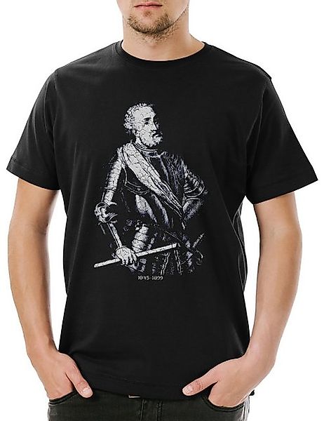 Urban Backwoods Print-Shirt El Cid Herren T-Shirt Rodrigo Díaz De Vivar Spa günstig online kaufen