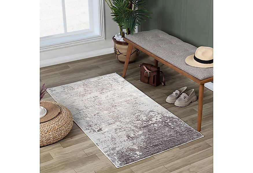 Livabliss Teppich BANGKOK, rechteckig, Höhe: 9 mm, Designerteppich in Marmo günstig online kaufen