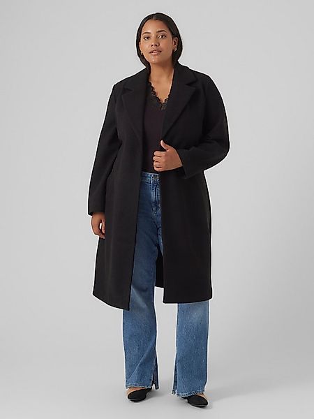 Vero Moda Curve Langmantel VMCFORTUNEAYA LONG COAT GA CUR NOOS günstig online kaufen