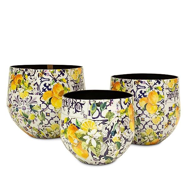 Lemon Fusion Tischgefäß für Pflanzen multicolor 3er Set günstig online kaufen