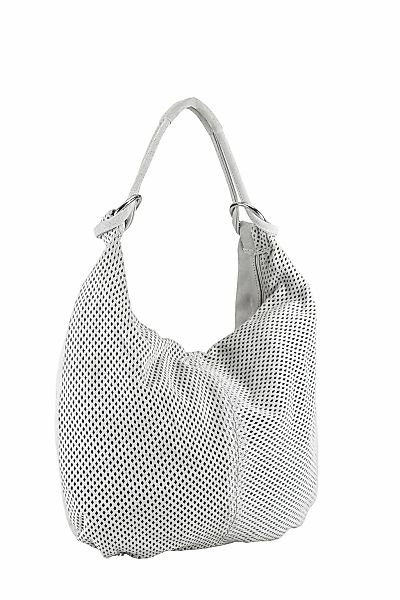 COLLEZIONE ALESSANDRO Schultertasche "Midnight Luxe", aus Leder mit Laser-L günstig online kaufen