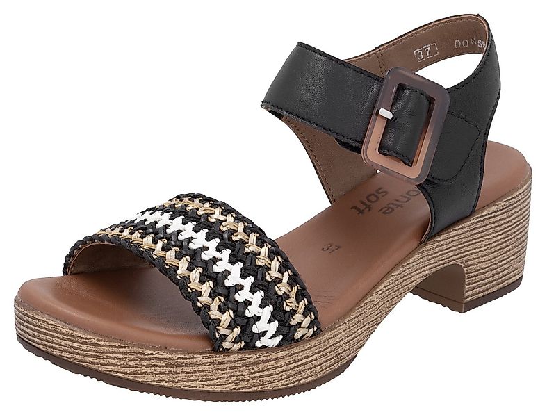 Remonte Sandalette, Blockabsatz, Plateau, Sandale, Sommerschuh mit Bandage günstig online kaufen