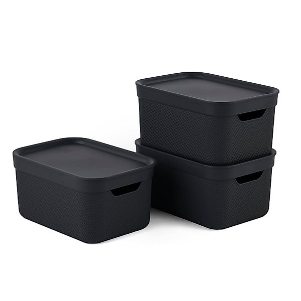 ROTHO Aufbewahrungsbox Jive Dekobox 3er-Set Aufbewahrungskorb günstig online kaufen