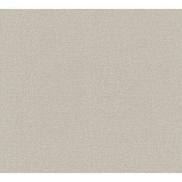 PROFHOME 387444-GU Uni Tapete Textiloptik Matt Beige Taupe Grau 0,53 m x 10 günstig online kaufen