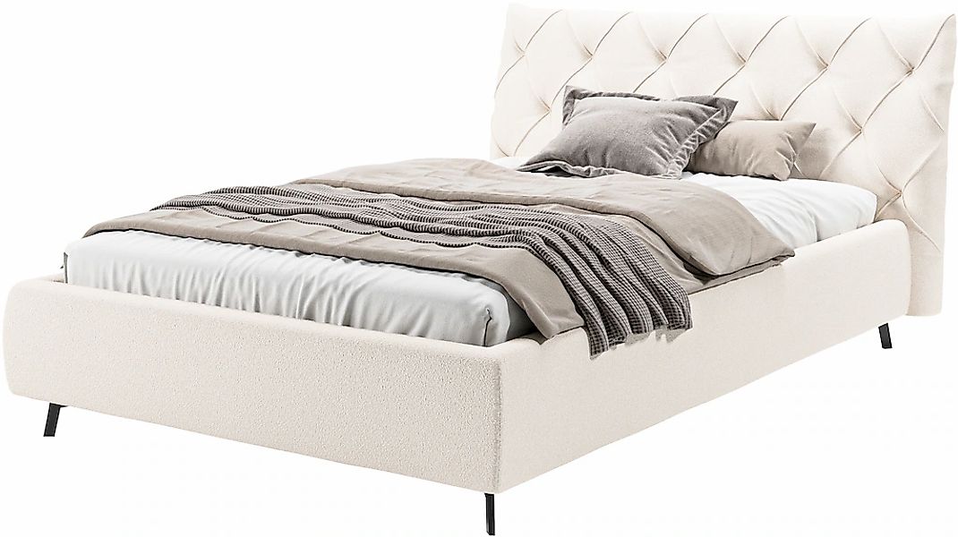 Home affaire Polsterbett "Elloree, in 4 Breiten bis 200cm, auch in Leder" K günstig online kaufen