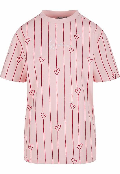 Karl Kani T-Shirt "Karl Kani KW251-027-2 Signature Heart Pinstripe Os Tee" günstig online kaufen