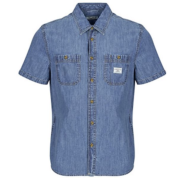 Guess  Kurzarm Hemdbluse REGULAR SS DENIM SHIRT günstig online kaufen