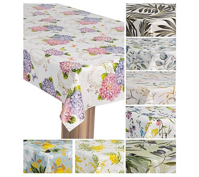 laro Tischdecke Wachstuch-Tischdecke Wachstischdecke Gartentischdecke günstig online kaufen