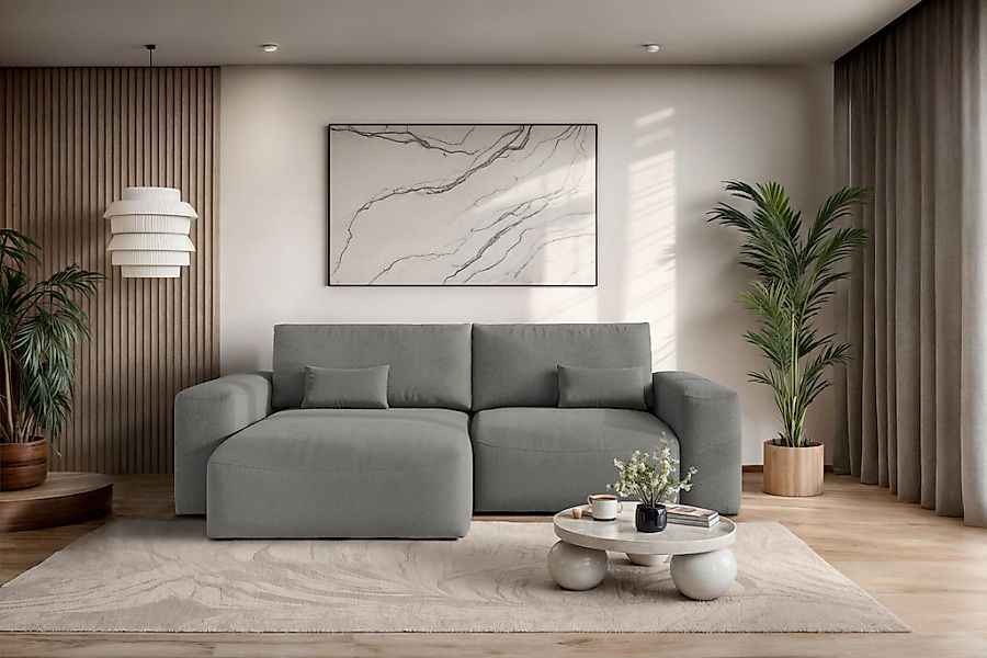 OTTO home Ecksofa "MATTS Schlafsofa mit Bettkasten, Maße B/T/H: 265/159/89 günstig online kaufen