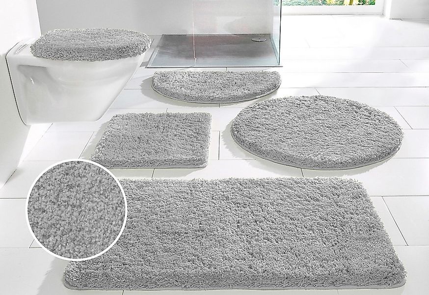 OTTO home Badematte "Sanremo, Badvorleger, Badezimmer Teppich, sehr weich" günstig online kaufen