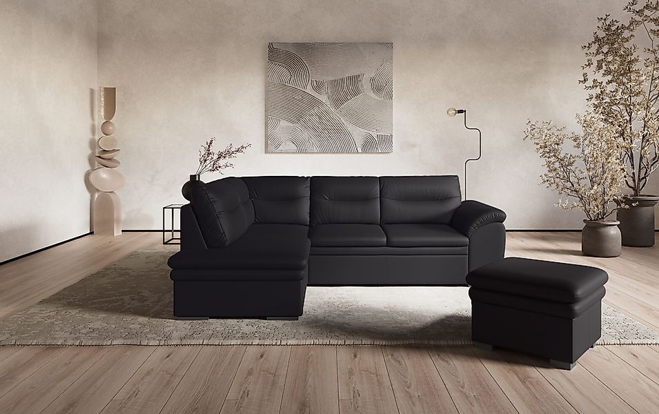 COTTA Ecksofa Leandra L-Form, wahlweise mit günstig online kaufen