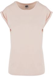URBAN CLASSICS Kurzarmshirt "Urban Classics Damen Ladies Short Striped Over günstig online kaufen