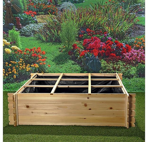 Melko Hochbeet Garten Hochbeet Blumenkasten Gemüsebeet Kräuterbeet Pflanzka günstig online kaufen
