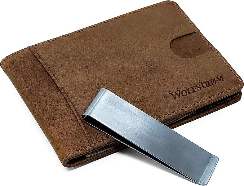 Wolfstrøm Kartenetui Aika Leder Kreditkarten-Etui mit günstig online kaufen