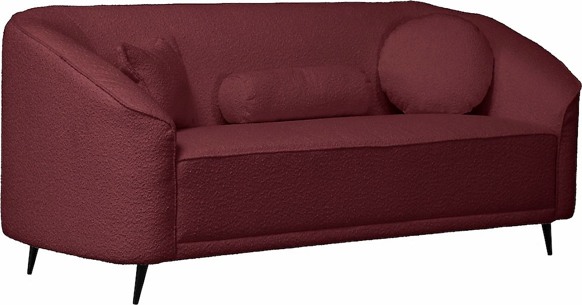 Leonique 3-Sitzer "Ashly" in 3 Bezugsvarianten, Bouclé, Samtoptik und Struk günstig online kaufen