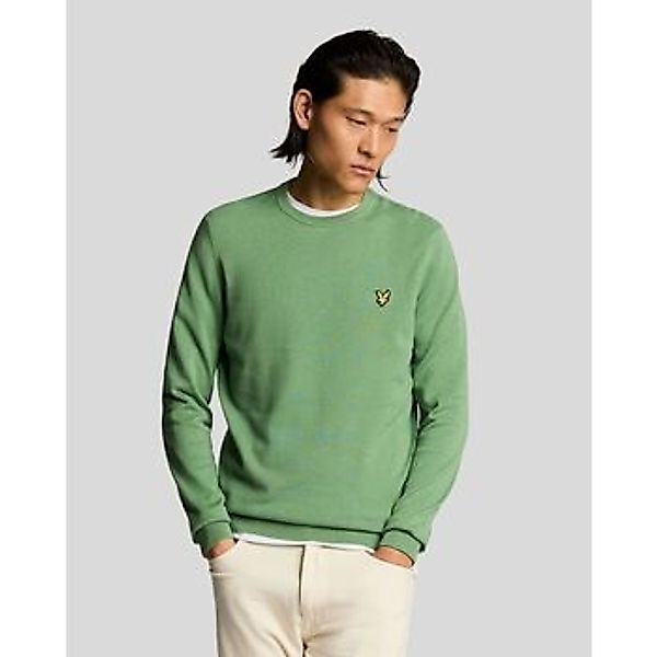Lyle & Scott  Pullover KN2136V COTTON CREW-X576 SMOKE GREEN günstig online kaufen