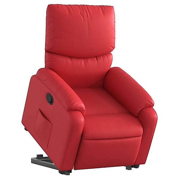 vidaXL Relaxsessel mit Aufstehhilfe Rot Kunstleder 3204891 günstig online kaufen