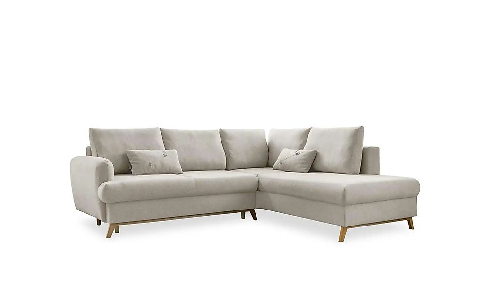 Miuform Ecksofa mit Schlaffuntkion Scandic Lagom ¦ beige ¦ Maße (cm): B: 24 günstig online kaufen