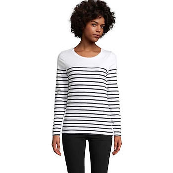 Sols  Langarmshirt Matelot camiseta mujer manga larga-100% algodón peinado günstig online kaufen