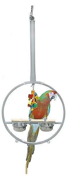 Montana Cages Vogelkäfig Playring Hängender Papageien-Freisitz, Ø 60cm, Län günstig online kaufen