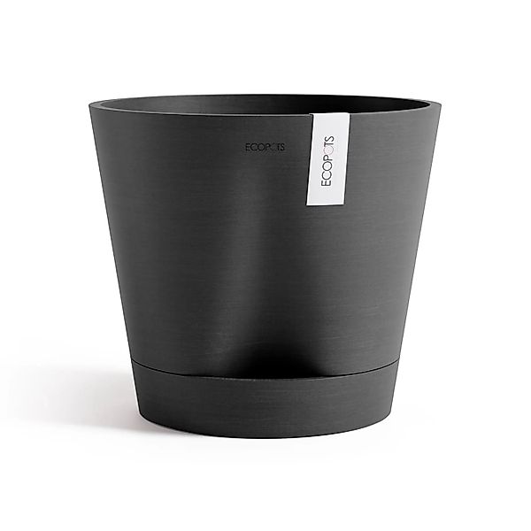 Ecopots Pflanztopf Venice 2 Dunkelgrau 30 cm x 26,3 cm günstig online kaufen