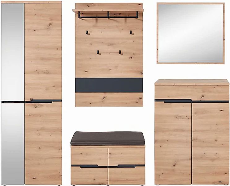 Innostyle Garderoben-Set »MEMPHIS« Komplett-Set, 5 Stk. tlg. günstig online kaufen