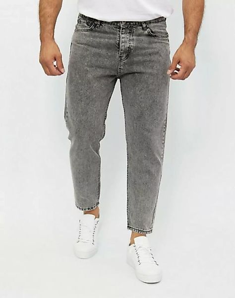 Denim Distriqt Boyfriend-Jeans Lässige Boyfriend Jeans mit ausgefallener Wa günstig online kaufen