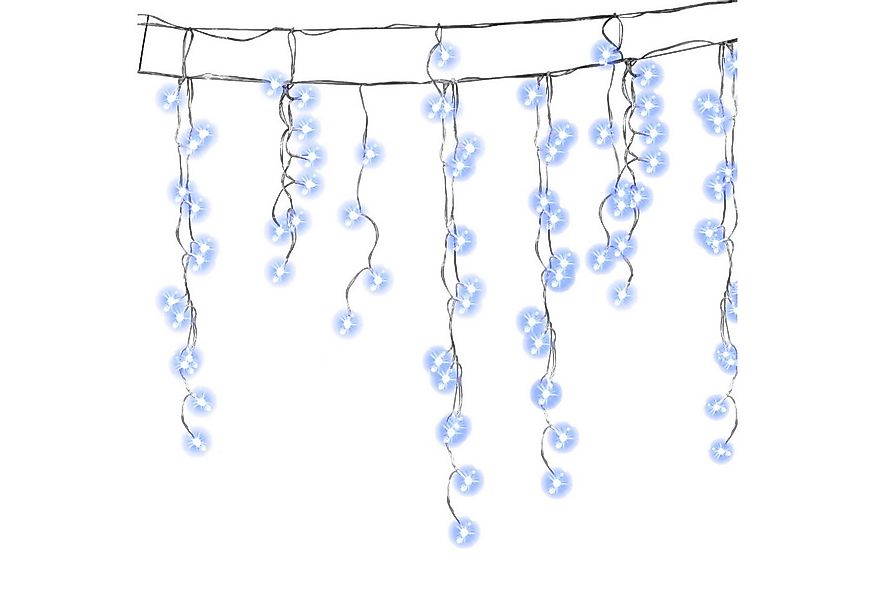 Clanmacy LED-Lichterkette LED Eisregen Lichterkette Eiszapfen 600LEDs Weihn günstig online kaufen