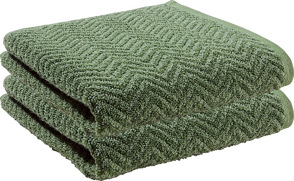 REDBEST Duschtuch Duschtuch "Palmdale" 2er-Pack, Frottier, Walk-Frottier ge günstig online kaufen