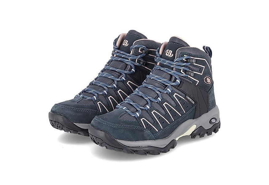 BRÜTTING Brütting 221382 Damen Leder & Textil blau Trekkingschuh günstig online kaufen