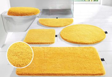 Bruno Banani Badematte "Lana, Badvorleger, Badezimmer Teppich" Höhe 25 mm r günstig online kaufen