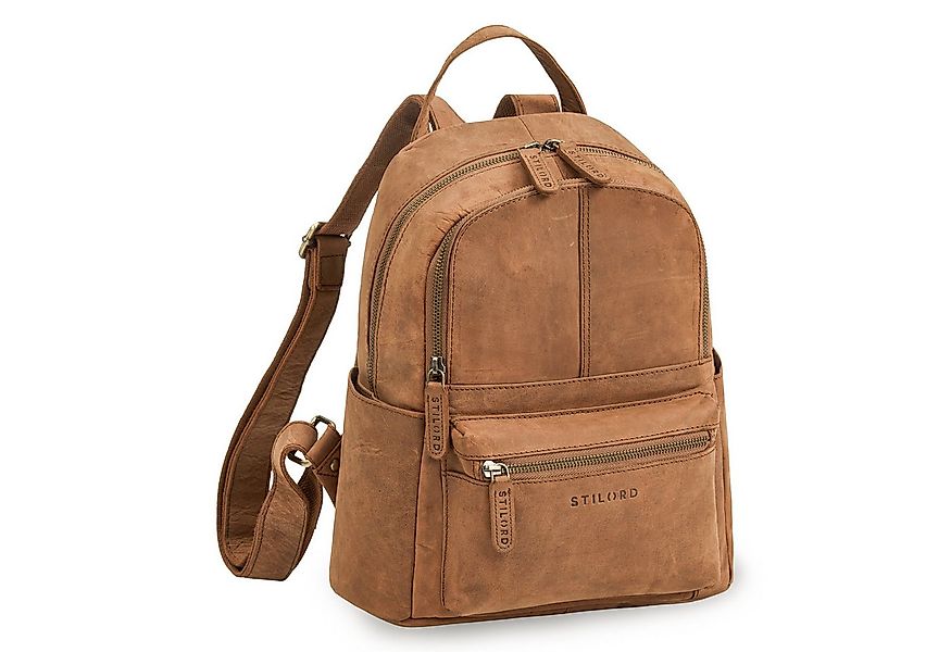 STILORD Cityrucksack "Berry" City Rucksack Damen Leder Klein 13 Zoll günstig online kaufen