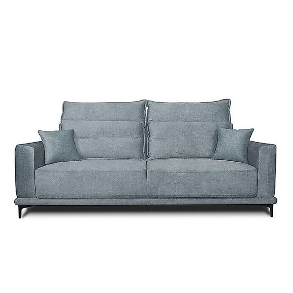 VitaliSpa® Schlafsofa Caprioli, Grau, 236 cm, Bettkasten günstig online kaufen