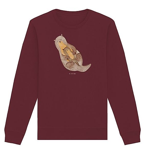 Mr. & Mrs. Panda Longpullover Otter Kind Größe S - Burgundy - Geschenk, Ott günstig online kaufen