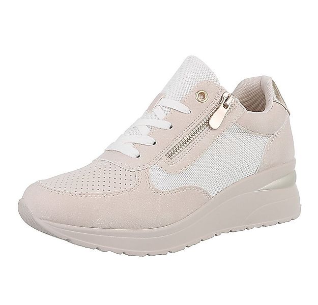 Ital-Design Damen Low-Top Freizeit Sneaker (88671828) Keilabsatz/Wedge Snea günstig online kaufen
