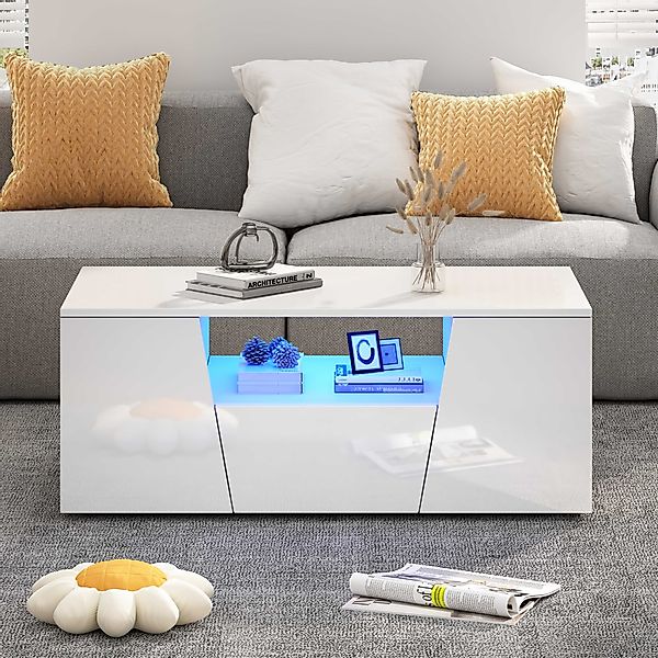 BlingBin Couchtisch Kaffeetisch Beistelltisch Wohnzimmertisch (1-St., günstig online kaufen