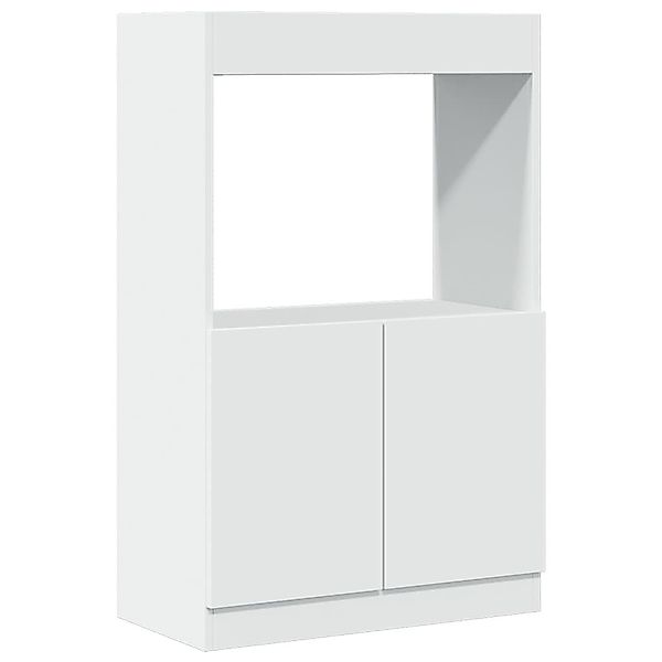 vidaXL Bücherregal Highboard Weiß 63x33x100 cm günstig online kaufen