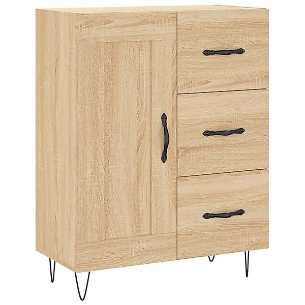 vidaXL Sideboard Sonoma-Eiche 69,5x34x90 cm Holzwerkstoff 830255 günstig online kaufen