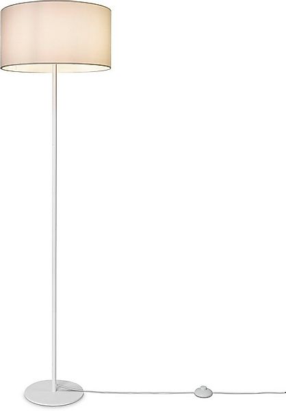 Paco Home Stehlampe LUCA CANVAS UNI COLOR, ohne Leuchtmittel, Lampenschirm günstig online kaufen