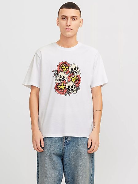 Jack & Jones T-Shirt "JORANATOMY SKULL TEE SS CREW NECK LN" günstig online kaufen