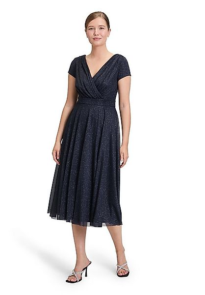 Vera Mont Cocktailkleid Damen im Glitzer-Look Stoff günstig online kaufen