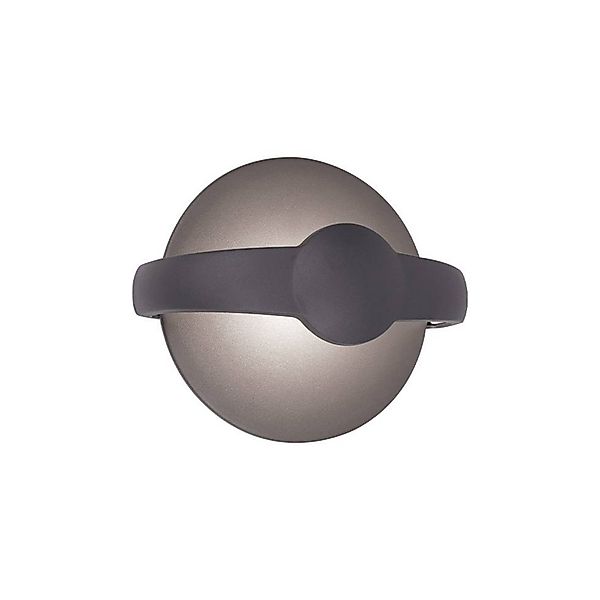 LED-Außenwandlampe Mayorka, dunkelgrau, Breite 22 cm, IP65 günstig online kaufen