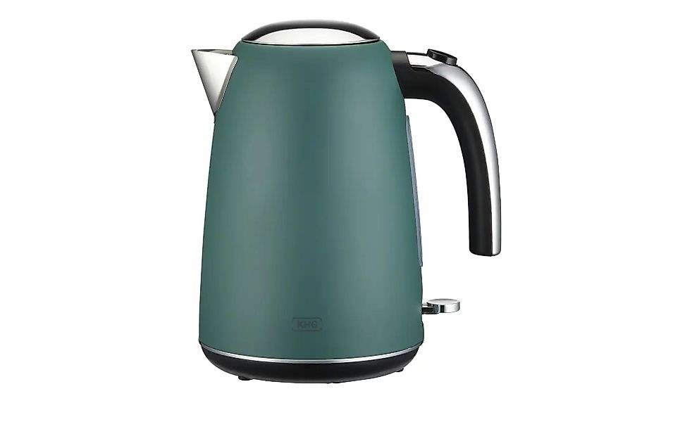 KHG Wasserkocher  WK-1722 (GR) ¦ grün ¦ Edelstahl,Kunststoff ¦ Maße (cm): B günstig online kaufen