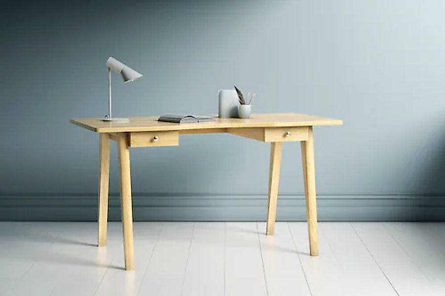 Woodman Schreibtisch »Nice« B/T/H: 140/70/75 cm, im skandinavian Design, Ti günstig online kaufen